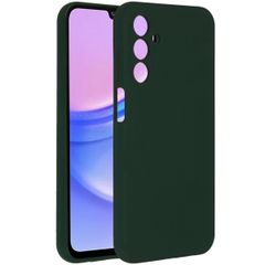 Accezz Coque Liquid Silicone Samsung Galaxy A15 (5G/4G) - Forest Green