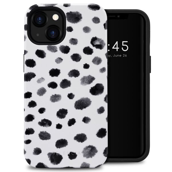 Selencia Coque arrière Vivid Tough iPhone 13 - Trendy Leopard