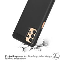 imoshion Coque Brushed Samsung Galaxy A13 (5G) - Noir