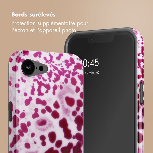 Selencia Coque arrière Vivid Apple iPhone 17e / 16e - Cosmic Orchid