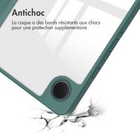 imoshion Coque tablette rigide Trifold Samsung Galaxy Tab A9 8.7 pouces - Vert