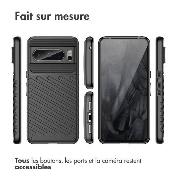 imoshion Coque arrière Thunder Google Pixel 8 Pro - Noir