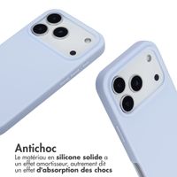 imoshion Coque en silicone avec cordon Apple iPhone 17 Pro - Violet