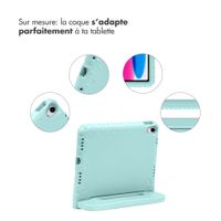 imoshion Coque kidsproof avec poignée Apple iPad 11 (2025) 11 pouces A16 / iPad 10 (2022) 10.9 pouces - Soft Blue