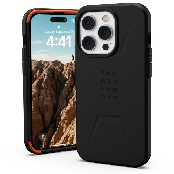 UAG Coque Civilian MagSafe iPhone 14 Pro - Noir