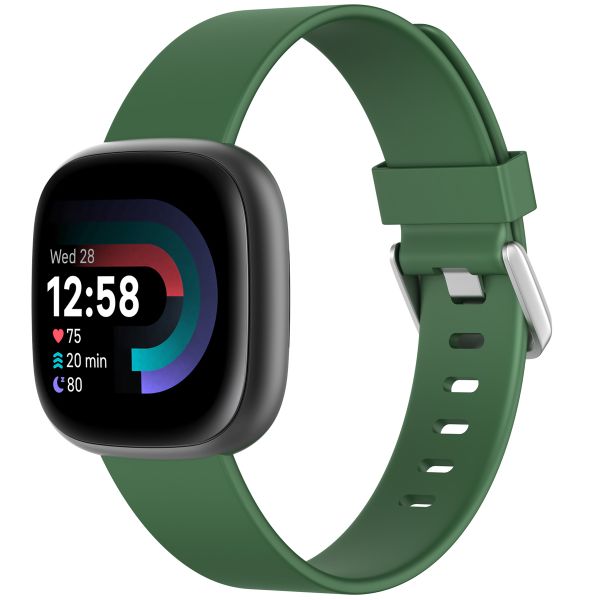 imoshion Bracelet en silicone Fitbit Versa (2) / Versa Lite - Taille S - Vert Foncé