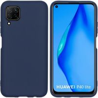 imoshion Coque Couleur Huawei P40 Lite - Bleu foncé