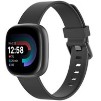 imoshion Bracelet silicone Fitbit Versa / Versa 2 / Versa Lite - Taille S - Noir