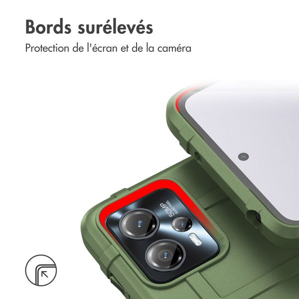 imoshion Coque Rugged Shield Motorola Moto G13 / G23 - Vert foncé