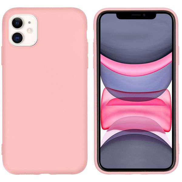 imoshion Coque Couleur iPhone 11 - Rose