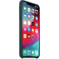 Apple Coque Leather iPhone Xs Max - Forest Green