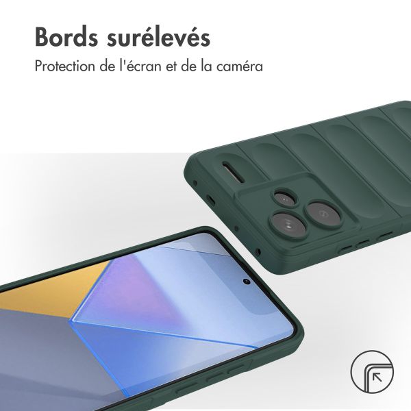 imoshion EasyGrip Backcover Xiaomi Redmi Note 13 Pro Plus (5G) - Vert foncé