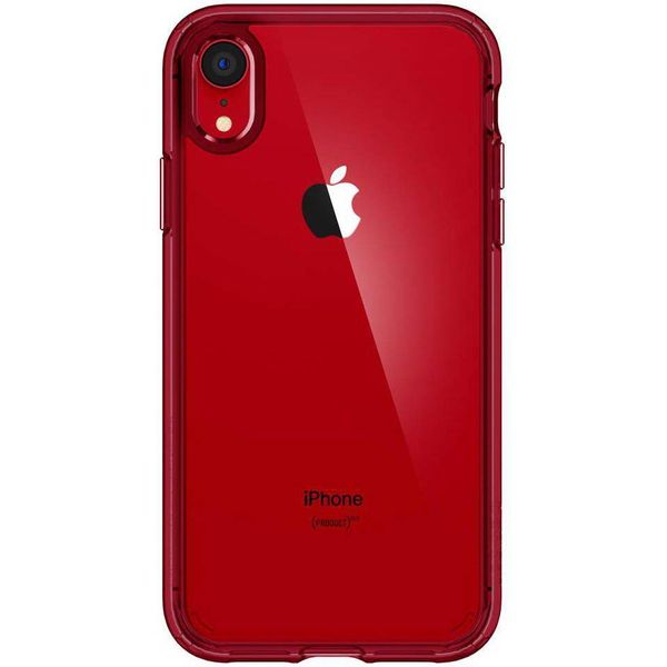 Spigen Coque Ultra Hybrid iPhone Xr - Rouge