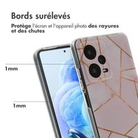 imoshion Coque Design Xiaomi Redmi Note 12 Pro (5G) - Pink Graphic