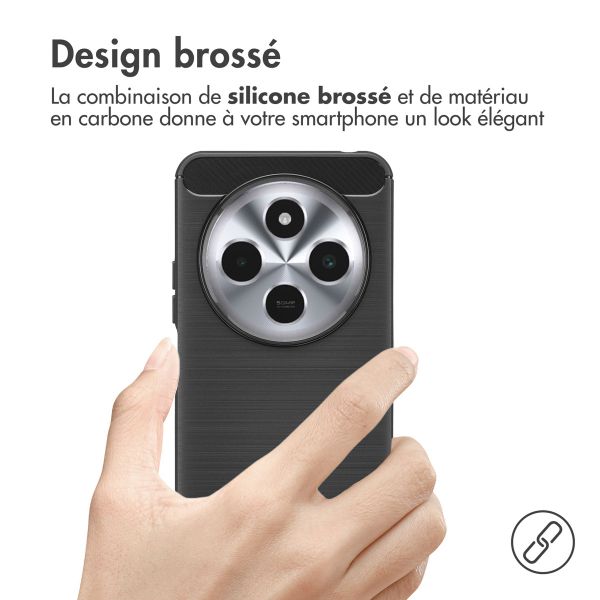 imoshion Coque Brushed Xiaomi Redmi 14C - Noir