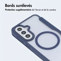 imoshion Bookcase transparente avec MagSafe Samsung Galaxy A57 (5G) - Bleu