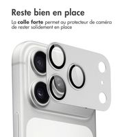 imoshion Protection Caméra en verre trempé 2 Pack Apple Apple iPhone 17 Pro Max - Silver