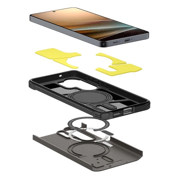 Spigen Coque Tough Armor MagSafe Samsung Galaxy S26 Ultra - Gunmetal