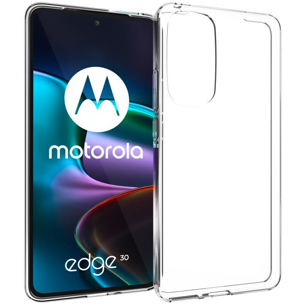 Accezz Coque Clear Motorola Edge 30 - Transparent