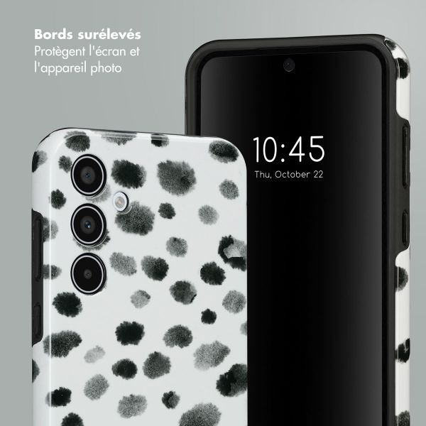 Selencia Coque arrière Vivid Tough Samsung Galaxy A35  - Trendy Leopard