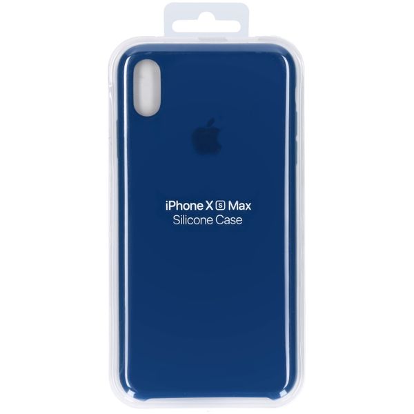 Apple Coque en silicone iPhone Xs Max - Blue Horizon