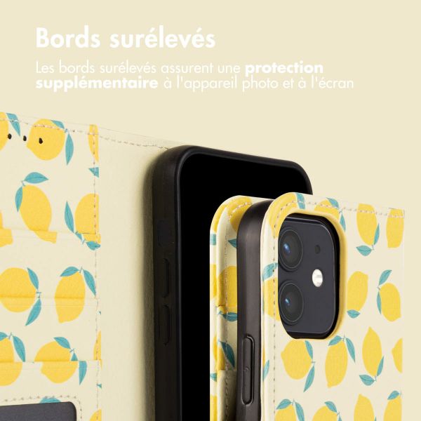 imoshion Étui de télephone portefeuille Design Apple iPhone 11 - Citrus Dream