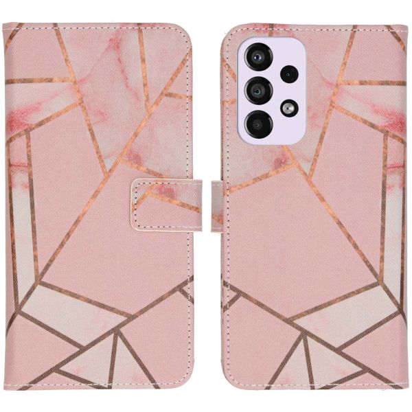 imoshion Coque silicone design Samsung Galaxy A33 - Pink Graphic