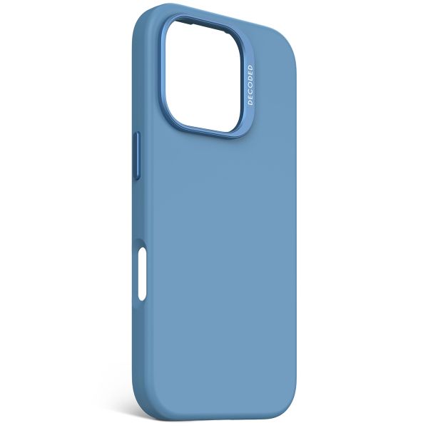 Decoded Coque en silicone MagSafe iPhone 16 Pro - Air Blue