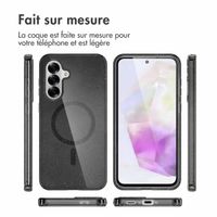 imoshion Coque Pailletée avec MagSafe Samsung Galaxy A36 - Glitter Noir