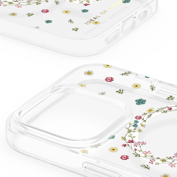 iDeal of Sweden Coque Clear MagSafe Apple iPhone 13 / 14 - Petite Floral