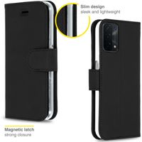 Accezz Étui de télephone Wallet Oppo A74 (5G) / A54 (5G) - Noir