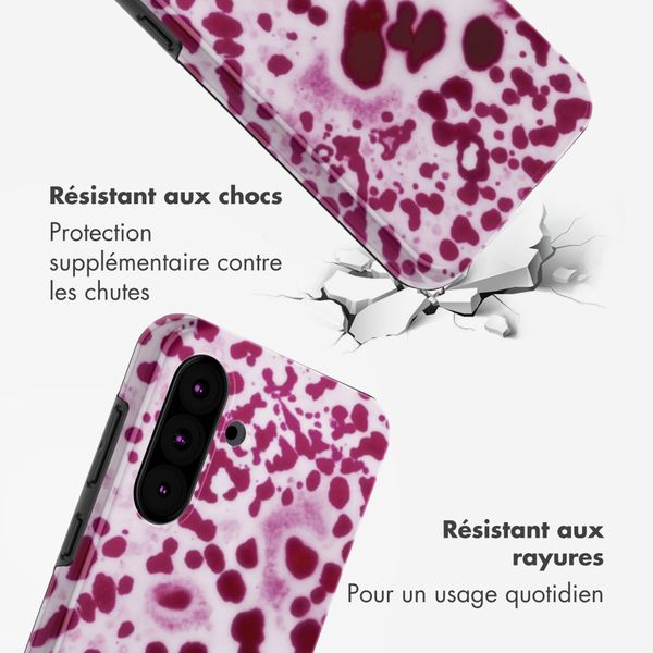 Selencia Coque arrière Vivid Samsung Galaxy A36 / A56 - Cosmic Orchid