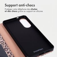 imoshion Étui de télephone portefeuille Design Samsung Galaxy S25 Edge - Leopard Mood