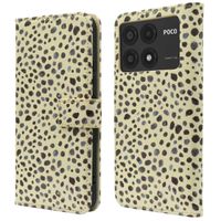 imoshion Étui de télephone portefeuille Design Xiaomi Poco X6 Pro - Black And White Dots