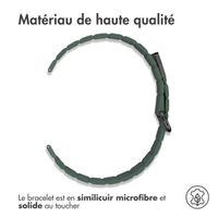 imoshion Bracelet en cuir magnétique  - Connexion universelle 20 mm - Vert