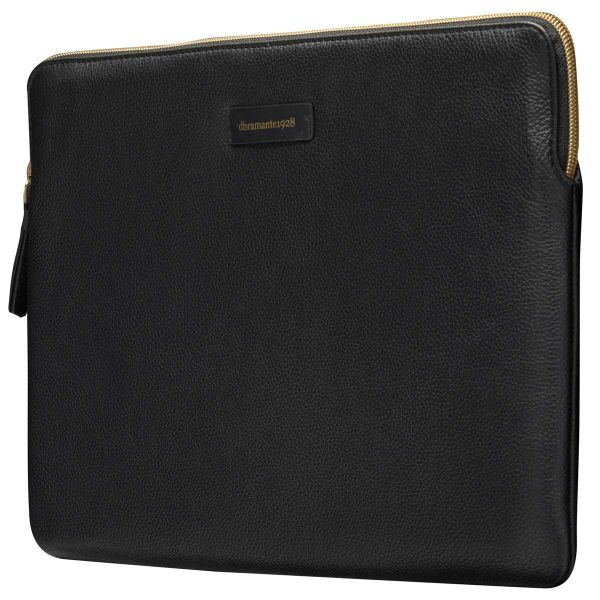 dbramante1928 ﻿Paris Sleeve - Pochette ordinateur 13 pouces - Cuir véritable - MacBook Pro 13 pouces / Air 13 pouces - Night Black