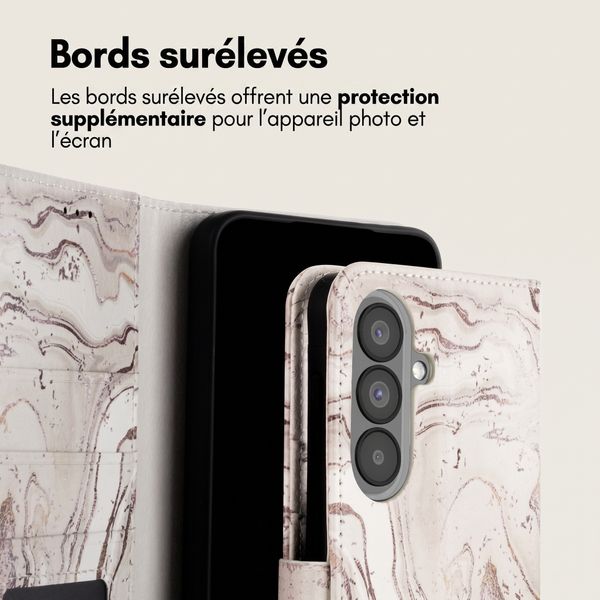 imoshion Étui de télephone portefeuille Design Samsung Galaxy A57 (5G) - Sandy Marble
