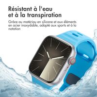 imoshion Bracelet en silicone Active Sport Apple Watch Series 1-10 / SE / Ultra (2) (44/45/46/49 mm) - Bleu