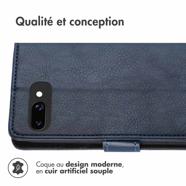 imoshion Étui de téléphone portefeuille Luxe Google Pixel 9A - Bleu foncé