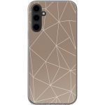 imoshion Coque Design Samsung Galaxy A14 (5G) - Graphic Lines Beige