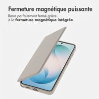 imoshion Bookcase transparente avec MagSafe Samsung Galaxy S26 Ultra - Beige
