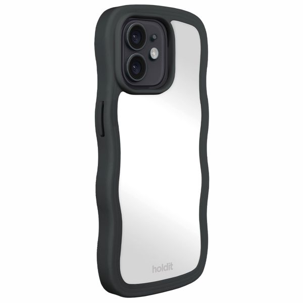 Holdit Coque Wavy iPhone 12/12 Pro - Black / Mirror