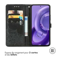 imoshion Etui de télephone Mandala Motorola Edge 30 Neo - Noir