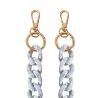 Zanae ﻿Cordon de téléphone universel chaînette - Turtle Grey