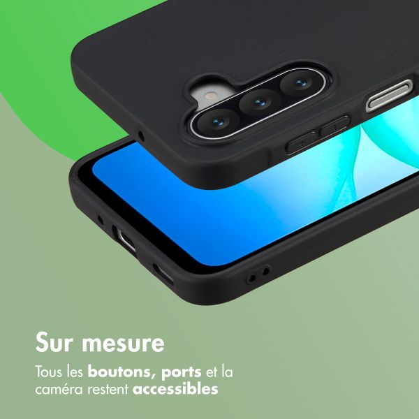 imoshion Coque Couleur Samsung Galaxy A17 - Noir