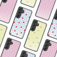 imoshion Coque Design Samsung Galaxy S25 - Cherry Check