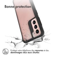 imoshion Coque Rugged Hybrid Samsung Galaxy S21 - Noir / Transparent