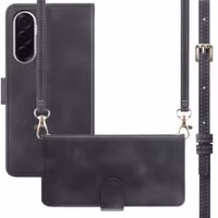 imoshion Etui de télephone portefeuille avec cordon Samsung Galaxy A37 (5G) - Noir