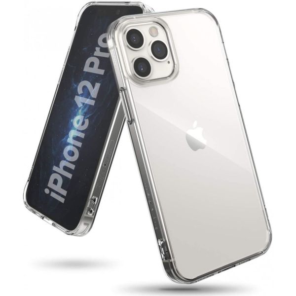 Ringke Coque Fusion iPhone 12 (Pro) - Transparent