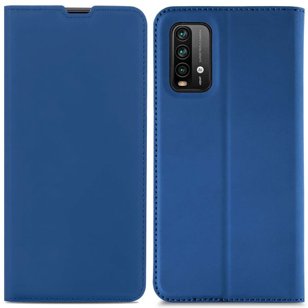 imoshion Étui de téléphone Slim Folio Xiaomi Redmi 9T - Bleu foncé